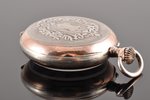 pocket watch, with a leather case, "Perret & Fils", Switzerland, the border of the 19th and the 20th...