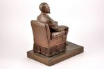 statuete, A. V. Zveņigorodskis, bronza, 28 x 25.3 x 17 cm, svars 7700 g., Krievijas impērija, autord...