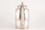 coffeepot, silver, 826 standard, 537.65 g, engraving, 18 cm, "Arendt Dragsted", 1908, Copenhagen, De...