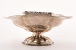 candy-bowl, silver, 84 standard, 508.65 g, 33 x 22 x 10 cm, by Bauer Eduard August, 1851, Tallin, Es...