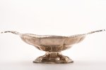 candy-bowl, silver, 84 standard, 508.65 g, 33 x 22 x 10 cm, by Bauer Eduard August, 1851, Tallin, Es...