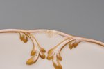 šķīvis, dižciltīgās Orlovu dzimtas ģerbonis, porcelāns, A.Popova manufaktūra, Krievijas impērija, 19...