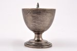 charka (little glass), silver, 84 standard, 30.85 g, engraving, 5.4 cm, by Andreyev Grigoriy Arsenye...