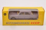 car model, Moskvitch 412 Article, CAST IN BLOCK, metal, USSR, ~ 1973...