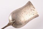 лопатка для кондитерских изделий, серебро, 84 проба, 82.30 г, штихельная резьба, 23.5 см, 1899-1903...