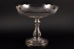 fruit dish, Crystal Plant of Gus-Khrustalny, Russia, the beginning of the 20th cent., h 23.5 cm...