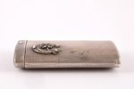 matches' holder, silver, 875 standart, the 20ties of 20th cent., (item's weight) 41.65 g, Latvia, 6...