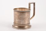 tea glass-holder, silver, 84 standart, the end of the 19th century, 171.95 g, by Alexander Lokin, St...