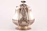 sugar-bowl, silver, 84 standart, 1847, 683.40 g, Iganty Sazikov's firm "Sazikov", Moscow, Russia, h...