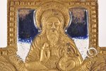 krusts, Kristus Krustā Sišana, bronza, 2-krāsu emalja, Krievijas impērija, 19. gs., 36.6 x 18.7 x 0....