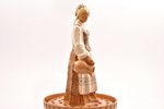 figurine, a Girl with a jug (essential oil diffuser), ceramics, Lithuania, USSR, sculpture's work, K...