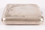 cigarette case, silver, engraving: "to Dkar. Šrēders / 1st place in rifle shooting. 1935. / Latv. St...