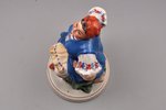 figurine, Soloha, porcelain, Riga (Latvia), USSR, Riga porcelain factory, molder - Leon Tomoshitsky,...