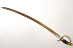 шашка, шашка строевого начальствующего состава образца 1940 года, длина клинка от эфеса - 80.5 см, э...