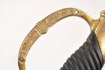 sabre, used by the Drill Commanding Staff (starting from the 1940; the detail for the Flag bearers a...