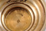 beaker, silver, 84 standard, 45.40 g, cloisonne enamel, h = 6.8 cm, Ø = 4.1 cm, by Nikolay Zverev, 1...