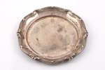saucer, silver, 830 standard, 16.50 g, Ø 7.9 cm, 1931, Helsinki, Finland...