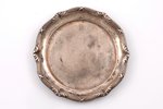 saucer, silver, 830 standard, 16.50 g, Ø 7.9 cm, 1931, Helsinki, Finland...