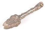 desert-tongs, silver, 875 standard, 79.20 g, 21 cm, by Ludwig Rozentahl, the 30ties of 20th cent., R...