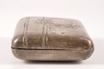 purse, silver, 84 standart, engraving, 1899-1908, (item's weight) 58.80 g, Moscow, Russia, 6.7 x 5.2...