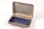 purse, silver, 84 standart, engraving, 1899-1908, (item's weight) 58.80 g, Moscow, Russia, 6.7 x 5.2...