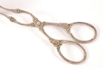 desert-tongs, silver, 800 standard, 44.50 g, 15.3 cm, the end of the 19th century, Germany...