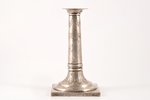 svečturis, sudrabs, 12 лот (750) prove, 178.65 g, 16 cm, 1809-1812 g., Prūsija...