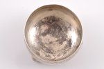saltcellar, silver, 84 standard, 30.20 g, engraving, Ø 5.2 cm, h 3.0 cm, Vasiliy Ivanov factory, 188...