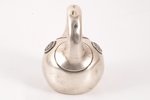 weight, silver, 84 standard, 118.35 g, h 7.9 cm, Ø 6 cm, 1878, Moscow, Russia...