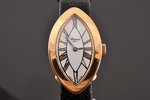 rokas pulkstenis, "Chopard", Šveice, 2000-šie gadi, zelts, 750 prove, (kopējs) 46.35 g., (garums) 20...