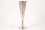 cup, silver, 84 standard, 101.10 g, engraving, h 17 cm, 1908-1916, Moscow, Russia...