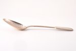 set of 6 soup spoons, silver, 84 standart, 1899-1908, 529.10 g, Vilna, Russia, 21.8 cm...