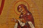 ikona, Svētais Nikolajs Brīnumdarītājs, dēlis, gleznojums, 19. gs. 1. puse, 34.3 x 27.8 x 3.1 cm...