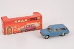 car model, VAZ 2102 Nr. A11, metal, USSR, ~ 1980...
