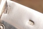 браслет, серебро, 875 проба, 51.95 г., диаметр браслета 6 см, 70-80е годы 20го века, Рига, Латвия, С...