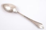 set of soup spoons (6+1), silver, 875 standart, the 20ties of 20th cent., 419.50 g, H. Bank's worksh...