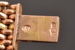 браслет, золото, 56 проба, 39.30 г., размер изделия 19.5 см, начало 20-го века, Одесса, Российская и...