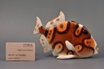 figurine, a Fish, porcelain, USSR, LFZ - Lomonosov porcelain factory, top grade...