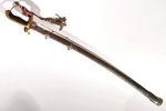 parade sabre of the Cavalry Regiment with small motto, blade length - 78 cm, handle length - 16 cm,...