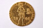 tirdzniecības dukāts, 1841 g., Sanktpēterburgas monētu kaltuve, Nīdrelandes dukāta imitācija, zelts,...
