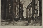 Nikitin Arthur (1936), Old Town, 1968, paper, etching, 39 x 26 cm...