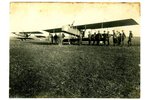 fotogrāfija, Cariskā Krievija, aviācijas vienība, 20. gs. sākums, 16.6 x 12.2 cm...