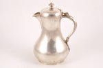 small teapot, silver, 84 standard, 509.80 g, h 19.3 cm, workshop of Pavel Ovchinnikov, 1878, Moscow,...