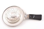 strainer, silver, 830 standart, the 30ties of 20th cent., (total) 99.75 g, Carl M. Cohr, Fredericia,...