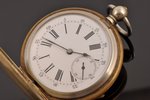карманные часы, "ST George", "За отличную стрельбу", Швейцария, начало 20-го века, металл, 6.2 x 5.2...