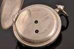 pocket watch, "Georges Favre Jaсot", Switzerland, the border of the 19th and the 20th centuries, sil...