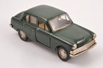 car model, Moskvitch 403 Nr. A7, the first sample luggage carrier, metal, USSR, 1976-1978...