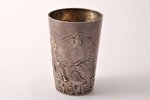 glāze, sudrabs, 84 prove, 83.90 g, 8.4 cm, meistars Mihails Tarasovs, 1908-1916 g., Maskava, Krievij...