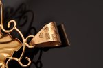 a pendant, cameo, gold, 18 k standard, the item's dimensions 5.5 x 3.9 cm, 1948, Lindesberg, Sweden...
