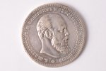 1 рубль, 1888 г., АГ, серебро, Российская империя, 19.90 г, Ø 33.8 мм, VF...